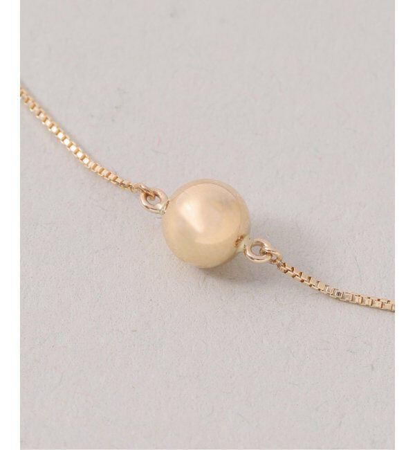 Lilas by Spick&Span「《WEB限定》5mmボール40cmネックレス K10」|ネックレス|