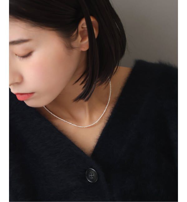 Lilas by Spick&Span「《予約》シードパールチェーンネックレス K10」|ネックレス|