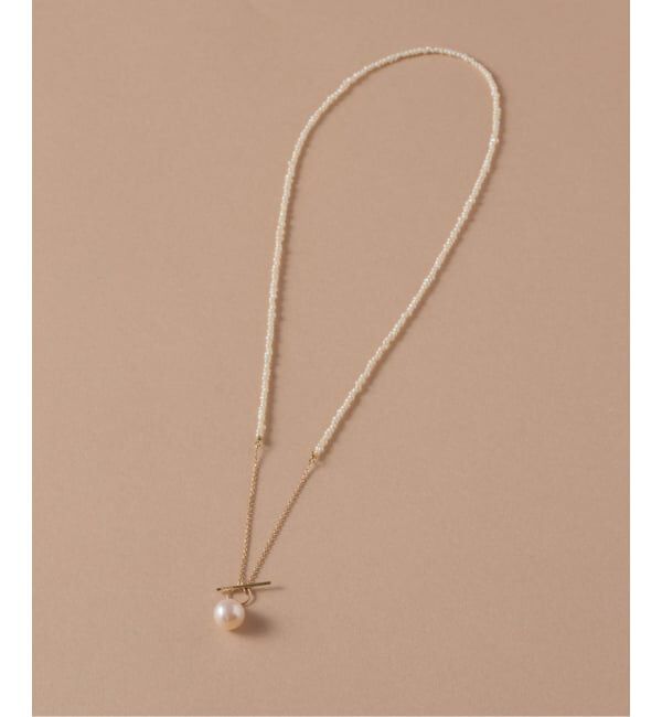 Lilas by Spick&Span「《予約》シードパールチェーンネックレス K10」|ネックレス|