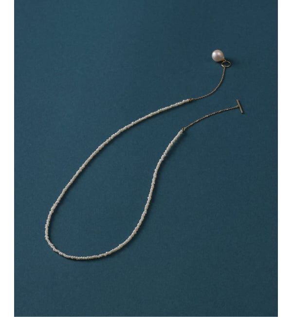 Lilas by Spick&Span「《予約》シードパールチェーンネックレス K10」|ネックレス|