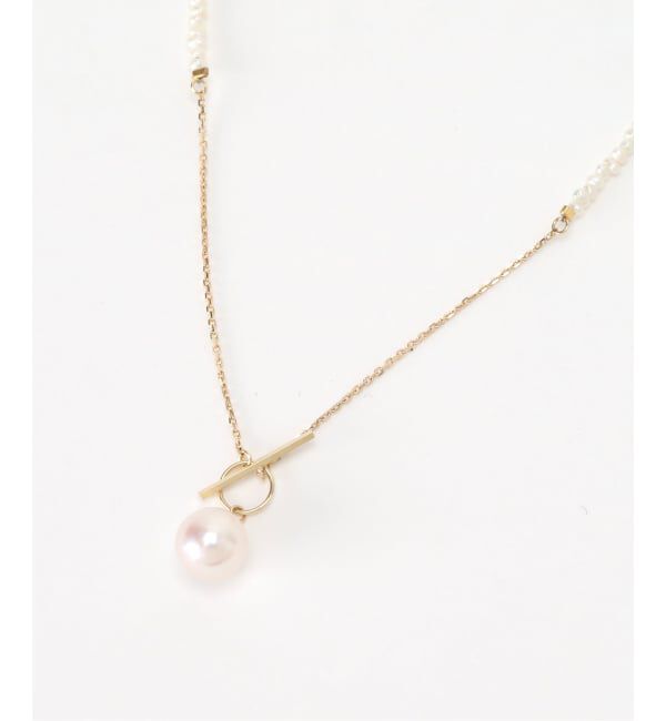 Lilas by Spick&Span「《予約》シードパールチェーンネックレス K10」|ネックレス|