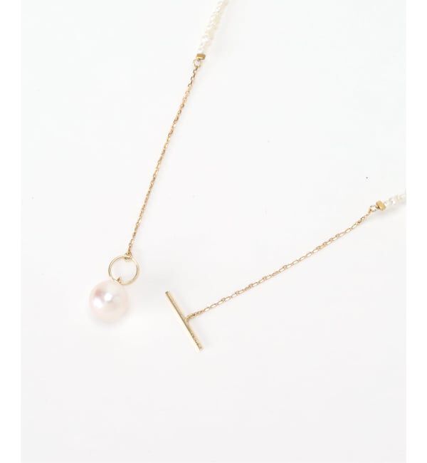 Lilas by Spick&Span「《予約》シードパールチェーンネックレス K10」|ネックレス|