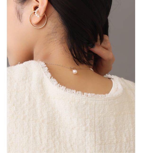 Lilas by Spick&Span「《予約》シードパールチェーンネックレス K10」|ネックレス|