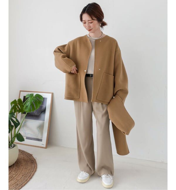 追加》ビーバーストール付きセットコート（Spick and Span）｜ルミネの