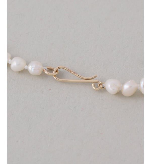 Lilas by Spick&Span「《予約》ミラーボール*サザレパールネックレス K10」|ネックレス|