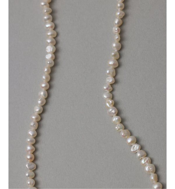 Lilas by Spick&Span「《予約》ミラーボール*サザレパールネックレス K10」|ネックレス|