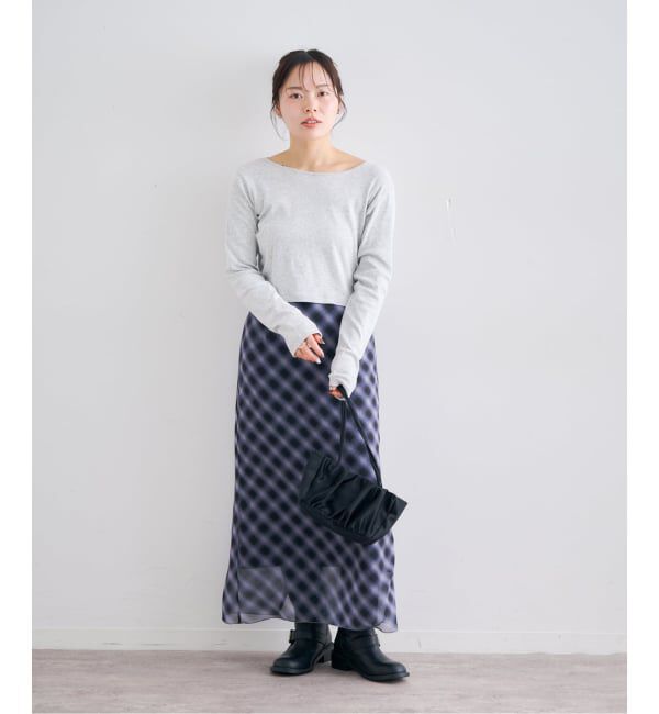 U by SPICK&SPAN「【VENGDI / ベンディ】サテントート」|ショルダー・メッセンジャー|