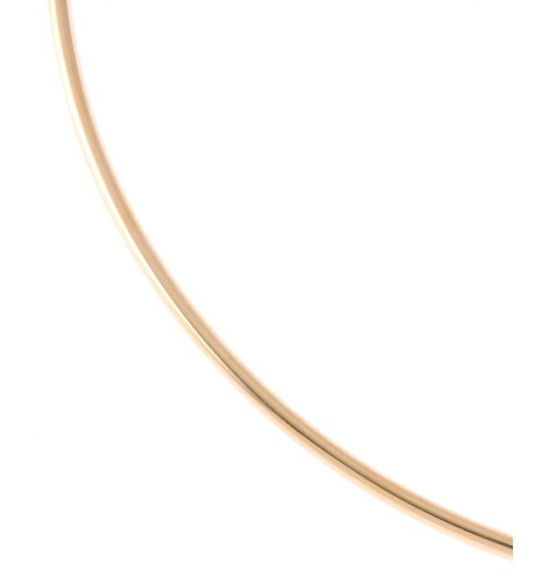 Lilas by Spick&Span「《予約》2.5パイプCガタチョーカー K10」|ネックレス|