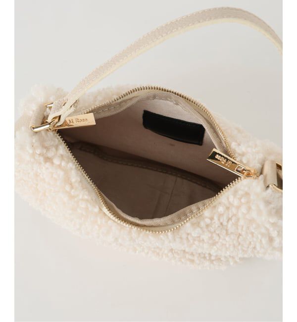  「M Rose/エンメローズ ファーバッグ」|ショルダー・メッセンジャー|