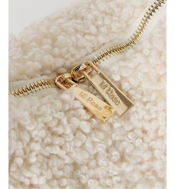  「M Rose/エンメローズ ファーバッグ」|ショルダー・メッセンジャー|