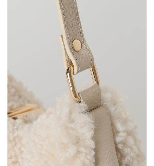  「M Rose/エンメローズ ファーバッグ」|ショルダー・メッセンジャー|