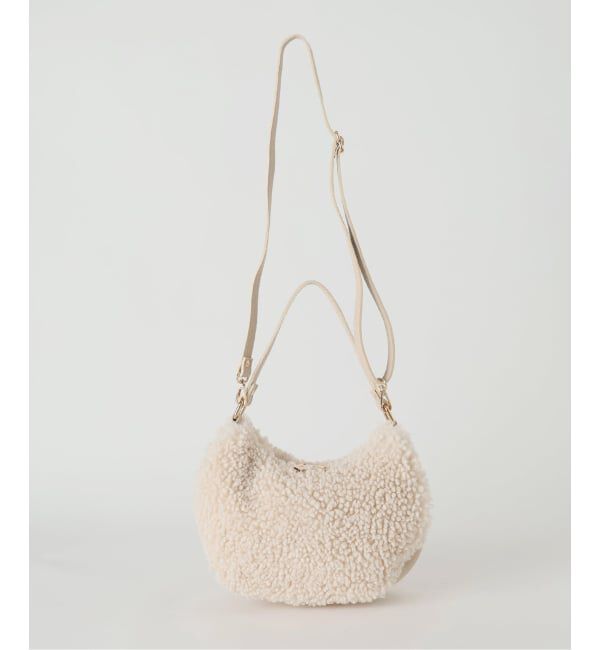  「M Rose/エンメローズ ファーバッグ」|ショルダー・メッセンジャー|