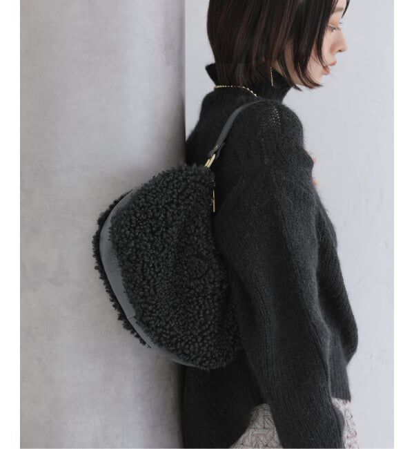  「M Rose/エンメローズ ファーバッグ」|ショルダー・メッセンジャー|