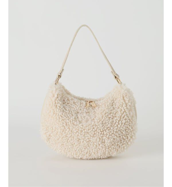  「M Rose/エンメローズ ファーバッグ」|ショルダー・メッセンジャー|