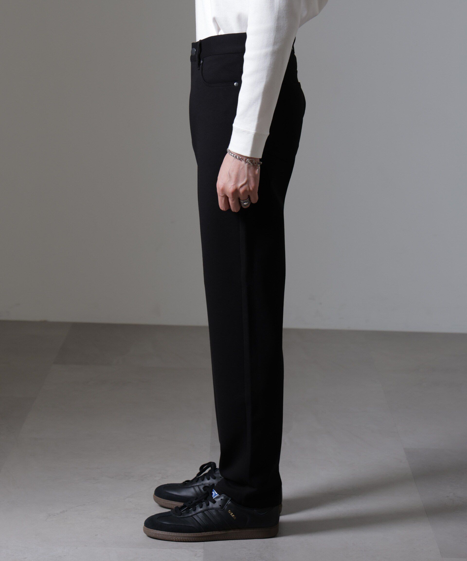 nano･universe「5P テーパードパンツ」|チノ|