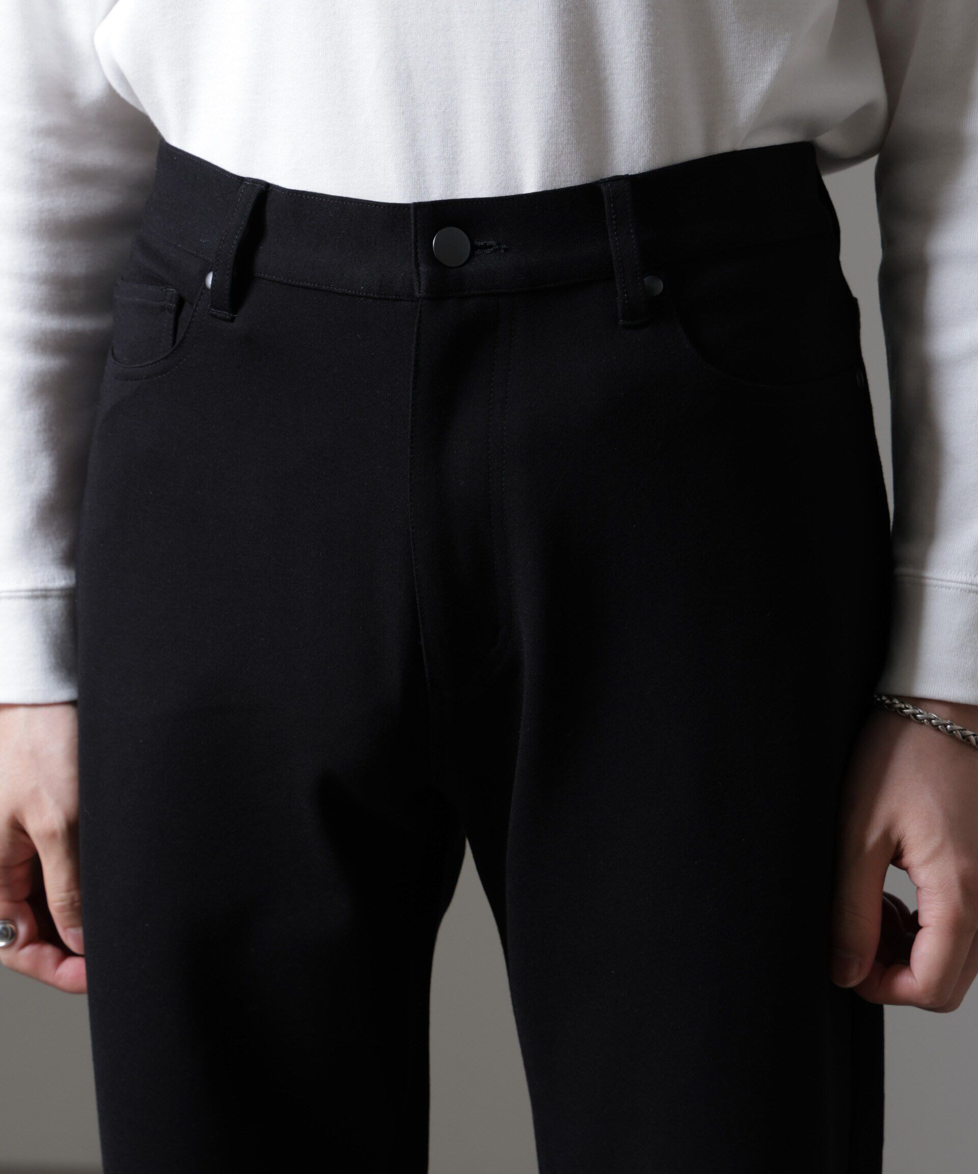 nano･universe「5P テーパードパンツ」|チノ|