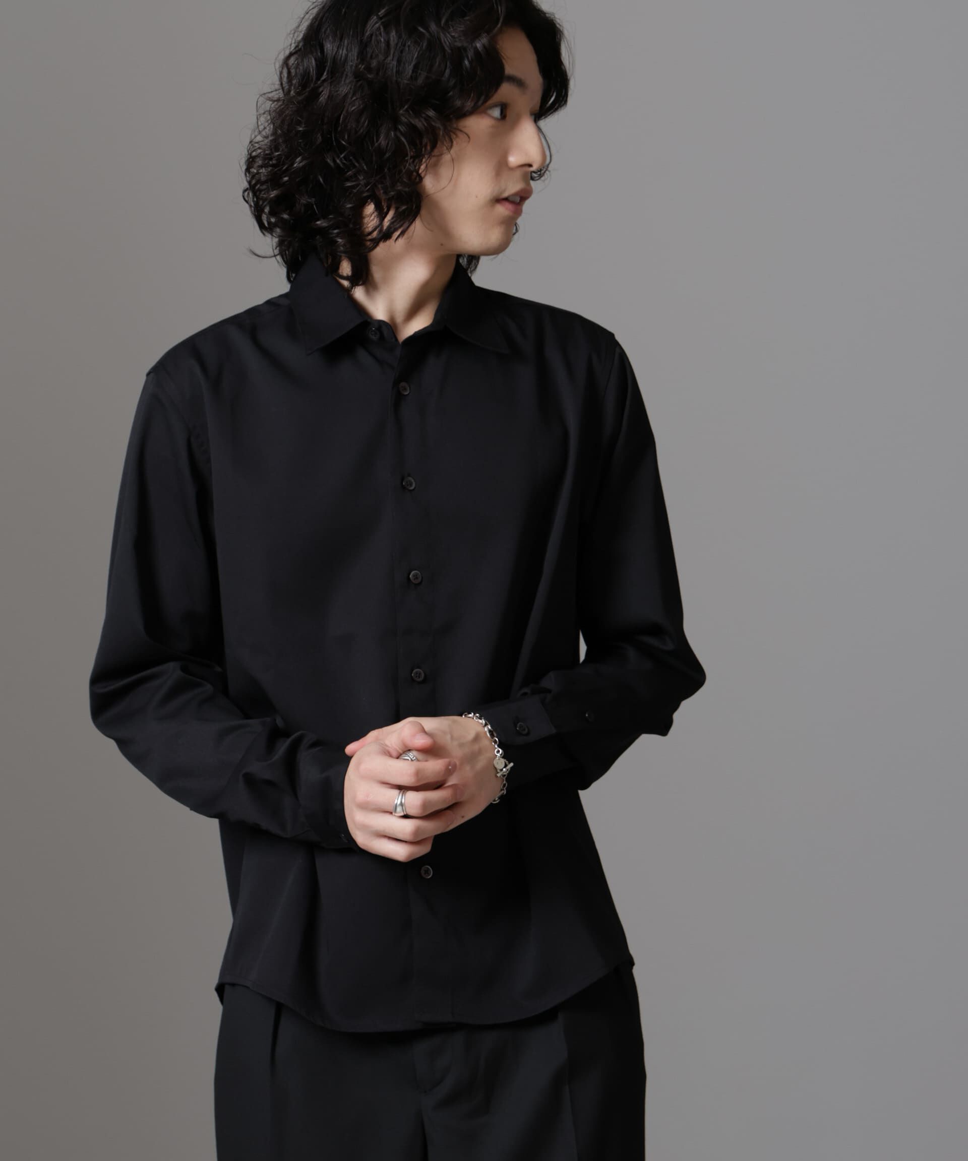 nano･universe「スタンダードレギュラーカラーシャツ/長袖」|シャツ・ブラウス|