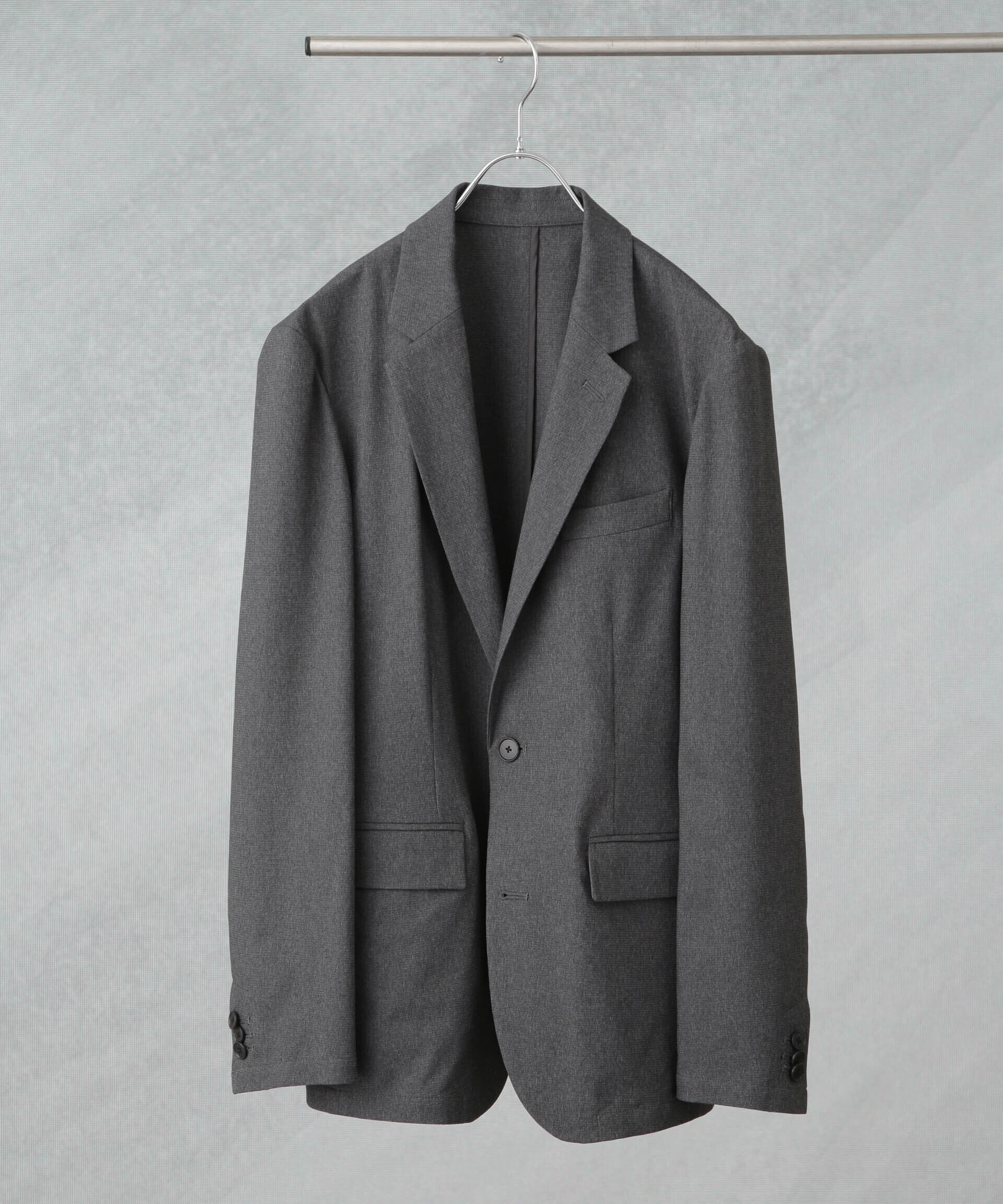 nano･universe「｢Damerino｣DotAir(R)ミニホールストレッチセットアップ/吸水速乾」|スーツ|