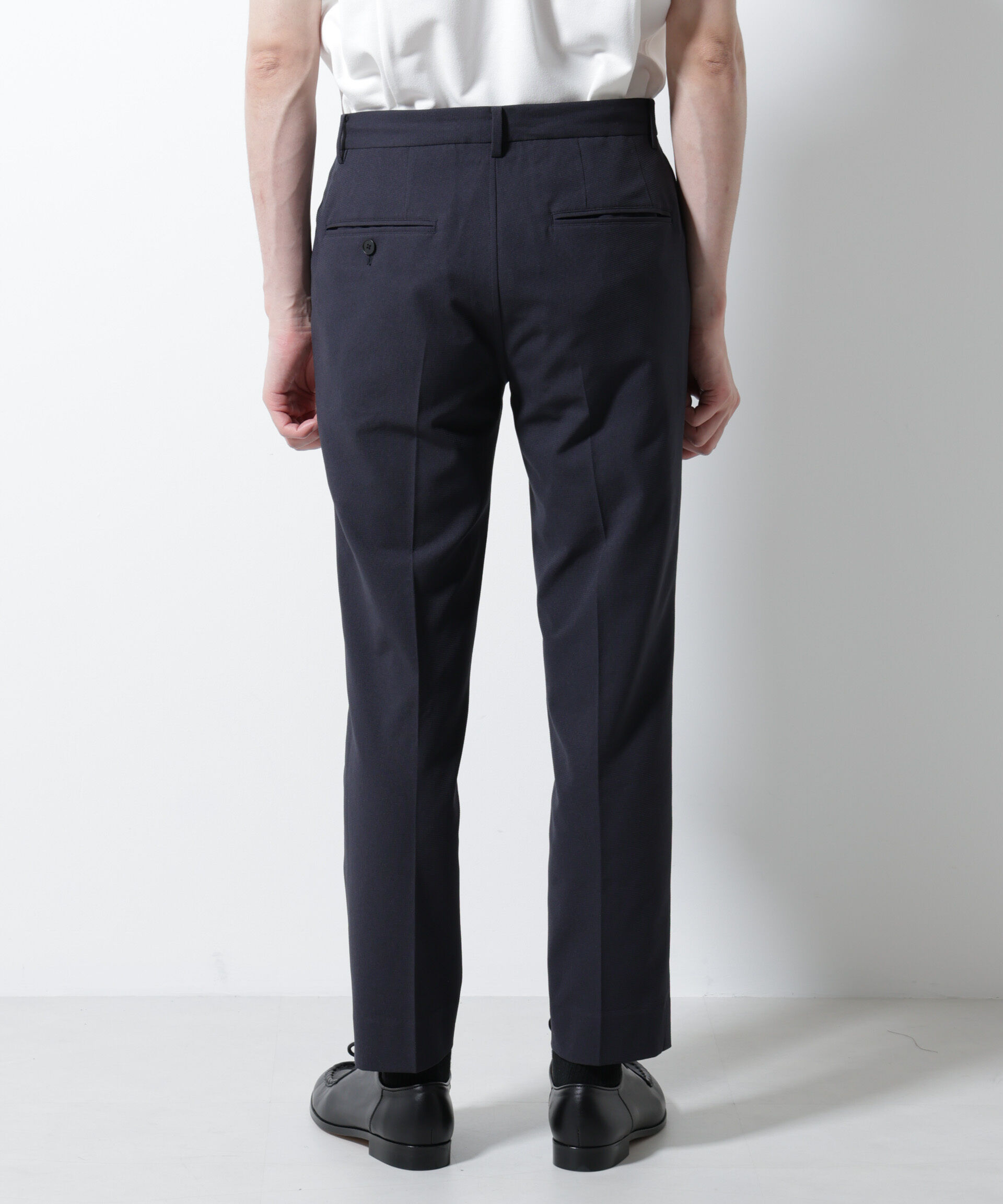 nano･universe「｢Damerino｣DotAir(R)ミニホールストレッチセットアップ/吸水速乾」|スーツ|