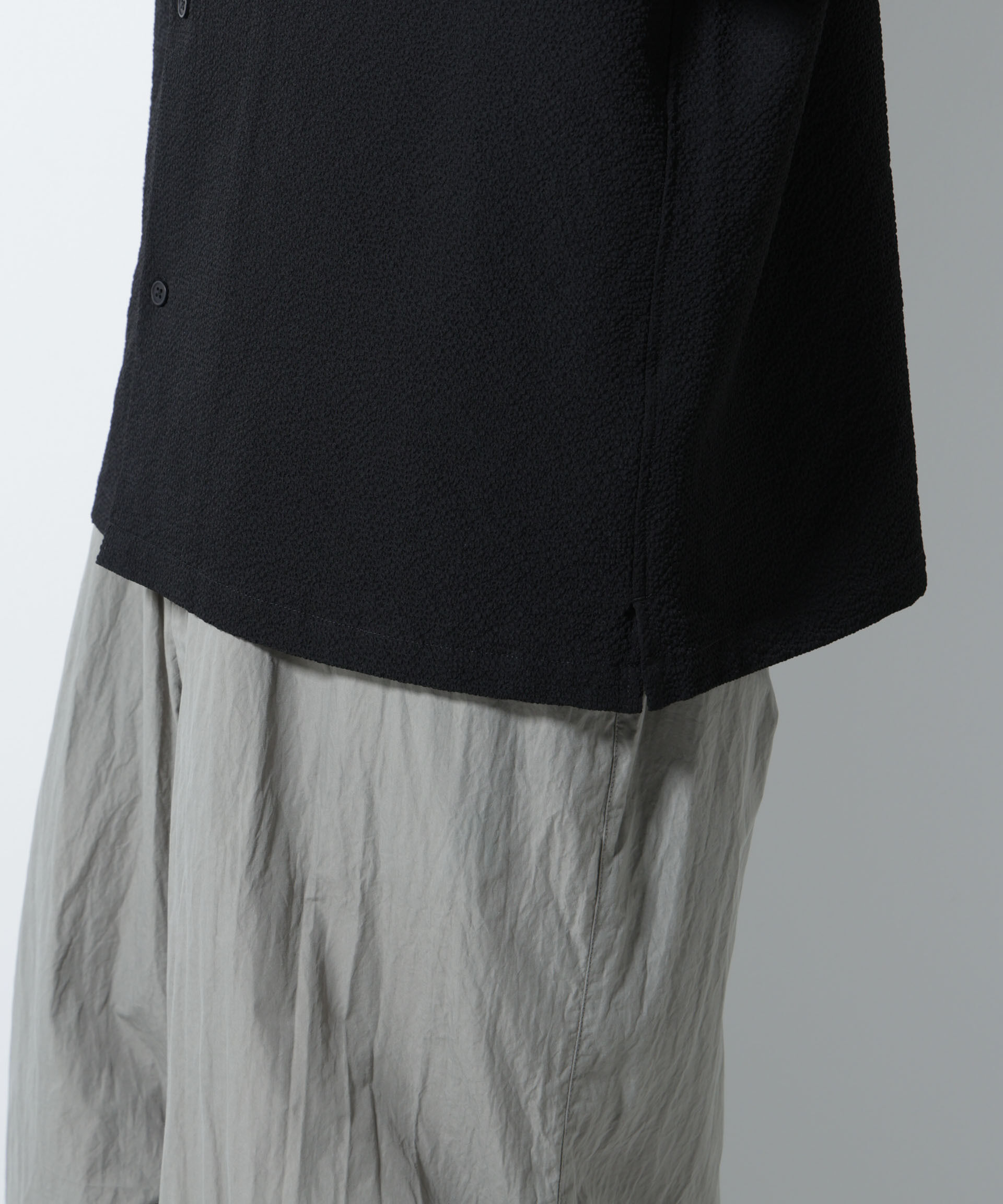 nano･universe「サッカーシャツ 半袖（セットアップ可）」|シャツ・ブラウス|