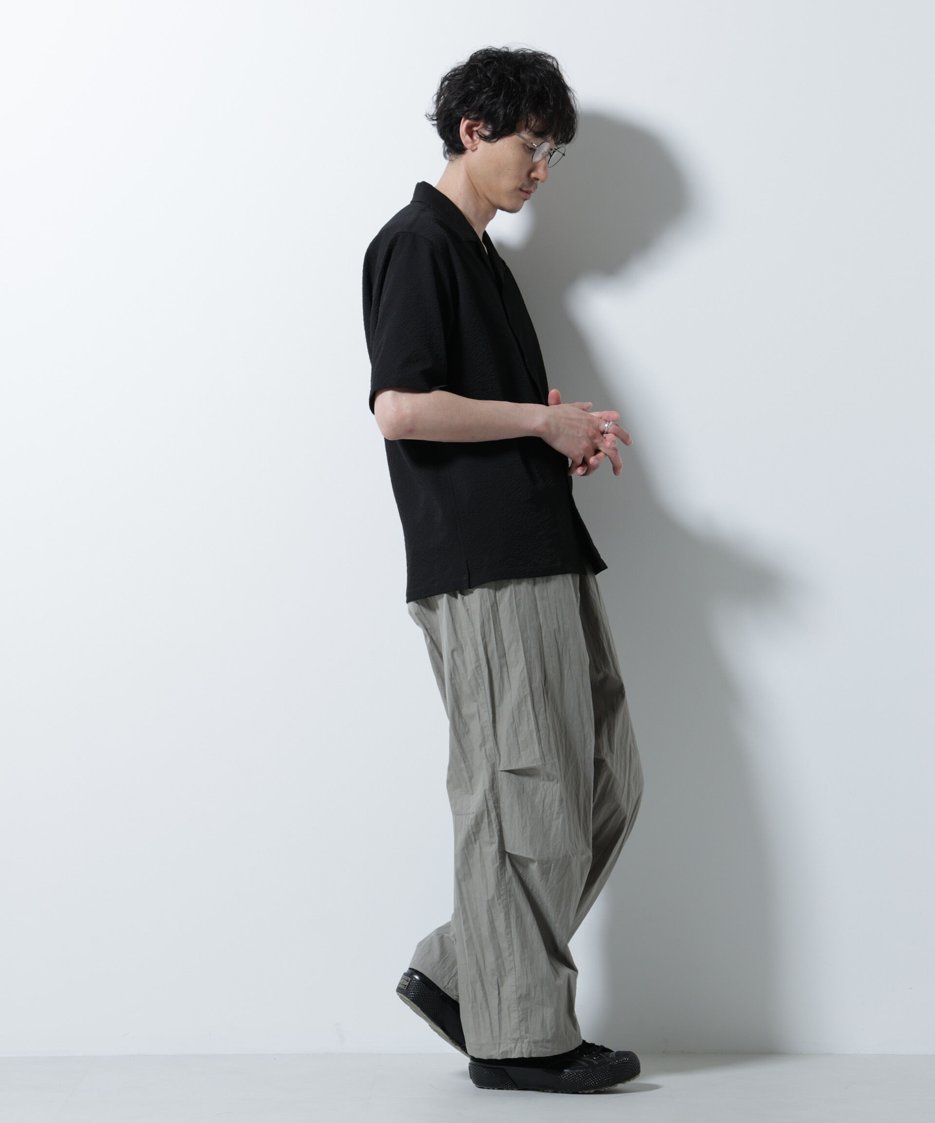 nano･universe「サッカーシャツ 半袖（セットアップ可）」|シャツ・ブラウス|