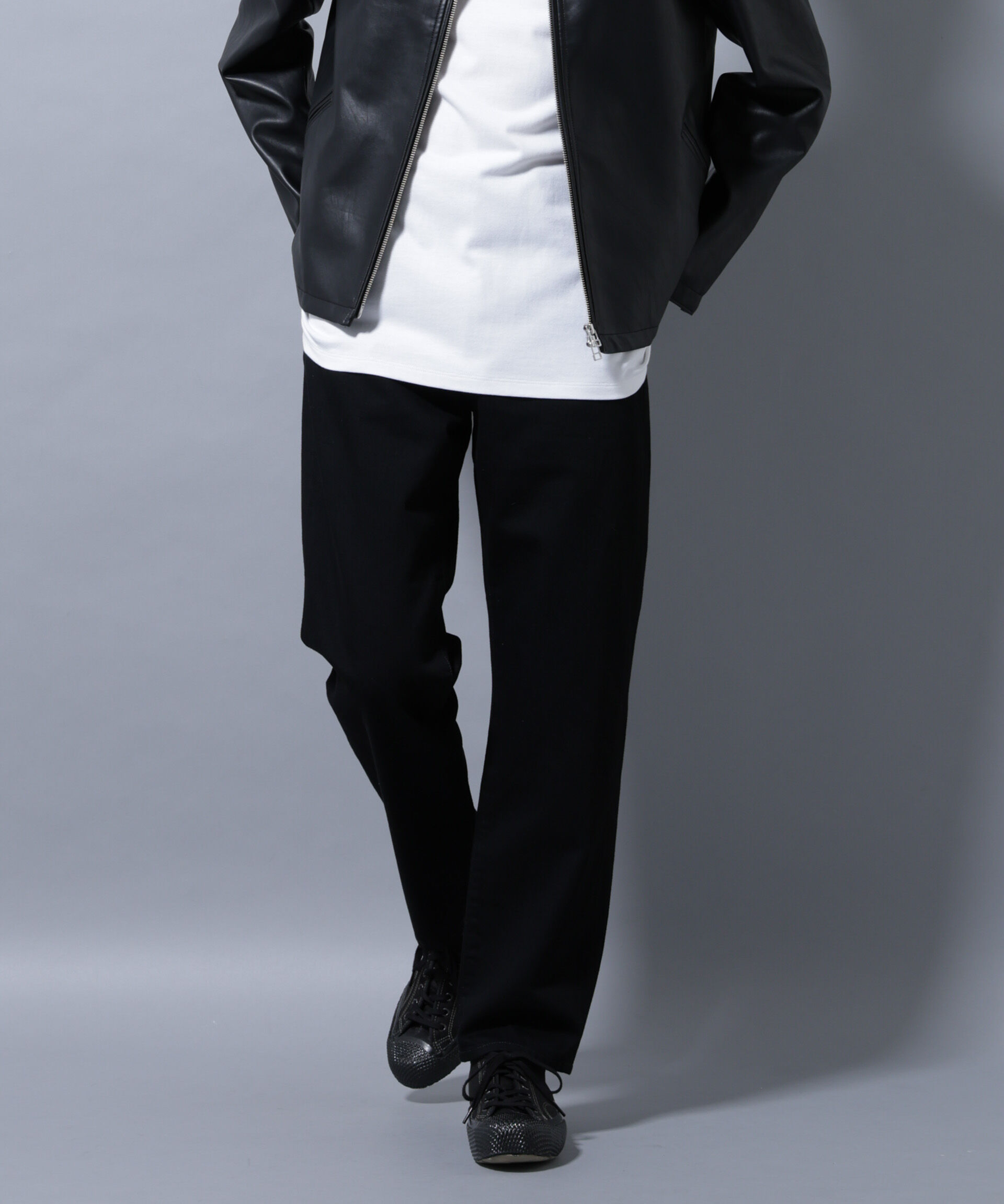 nano･universe「RED CARD/別注 Dapper」|チノ|ブラック