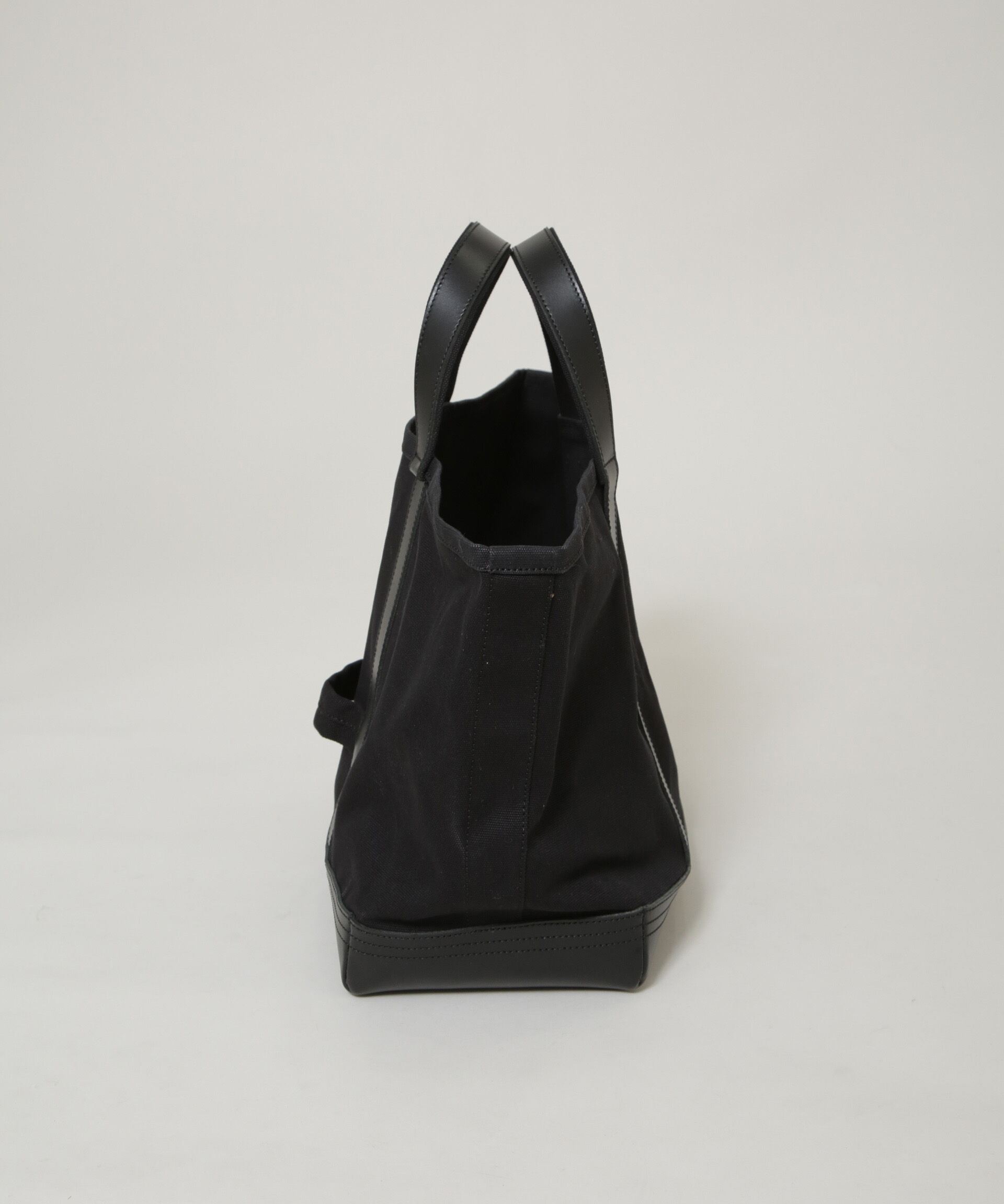 nano･universe「｢NJ/CLUB｣ キャンバスレザートートバッグ」|ショルダー・メッセンジャー|