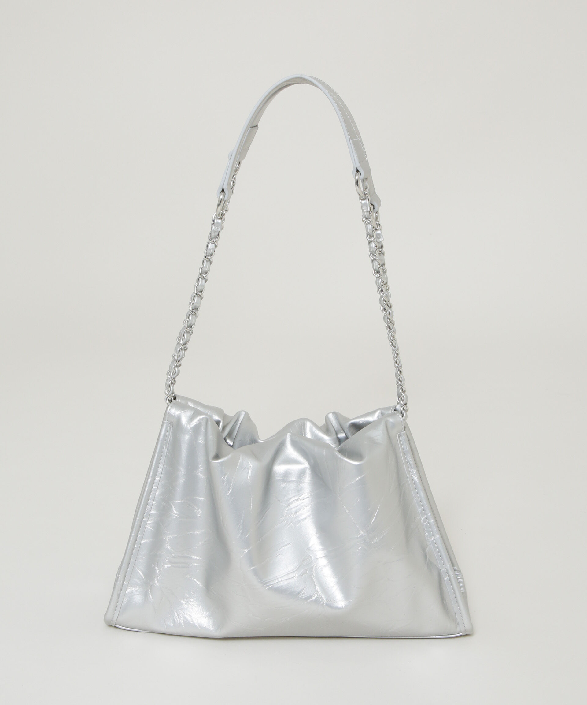 nano･universe「チェーンショルダーギャザーバッグ」|ショルダー・メッセンジャー|