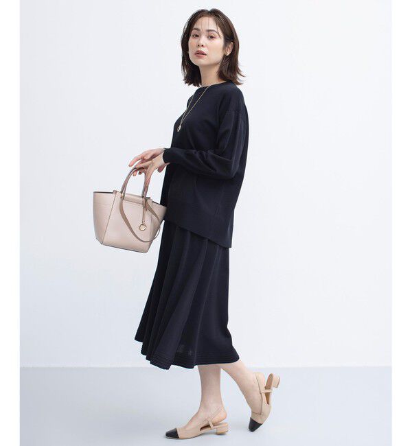 組曲「【セットアップ着用可・WEB限定カラーあり】MINA ニットフレアスカート」|スカート|