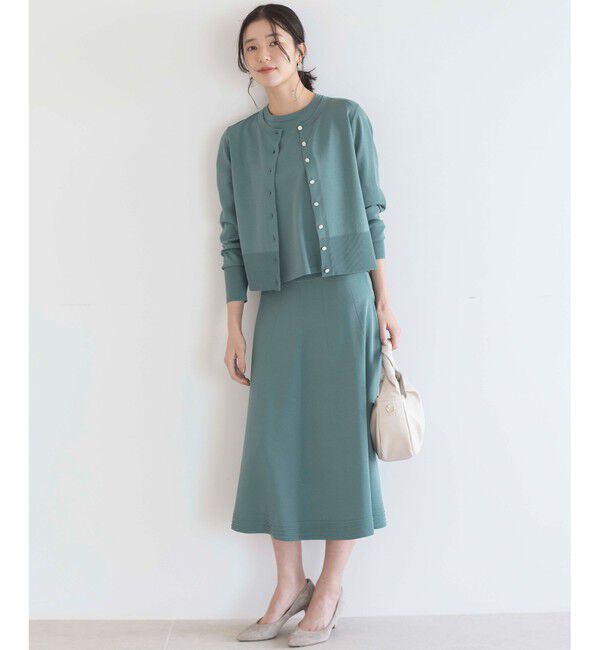 組曲「【セットアップ着用可・WEB限定カラーあり】MINA ニットフレアスカート」|スカート|