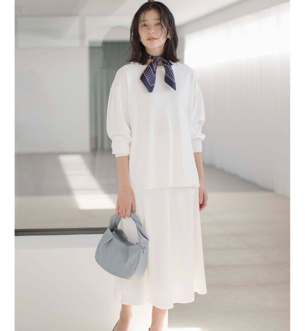 組曲「【セットアップ着用可・WEB限定カラーあり】MINA ニットフレアスカート」|スカート|