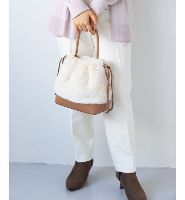 組曲「ファーバケットコンビ バッグ」|ショルダー・メッセンジャー|