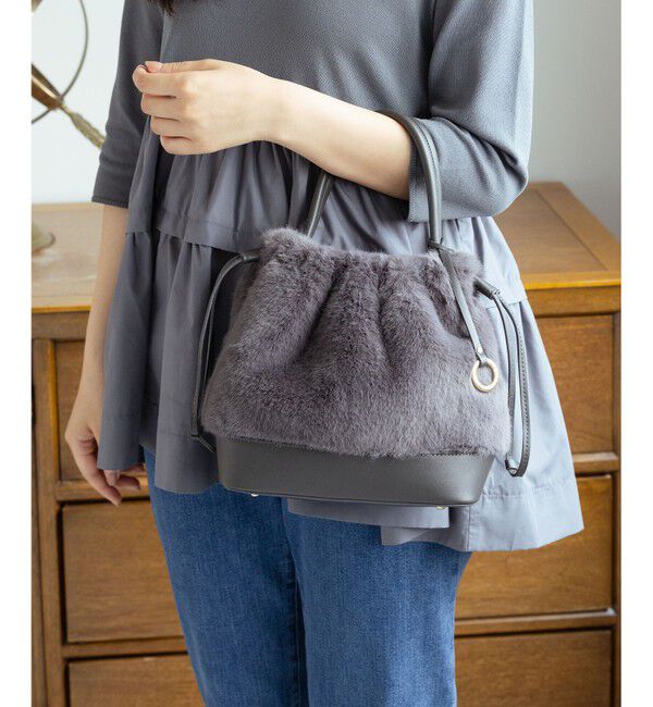 組曲「ファーバケットコンビ バッグ」|ショルダー・メッセンジャー|