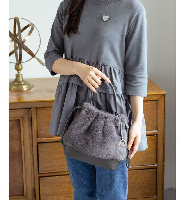 組曲「ファーバケットコンビ バッグ」|ショルダー・メッセンジャー|