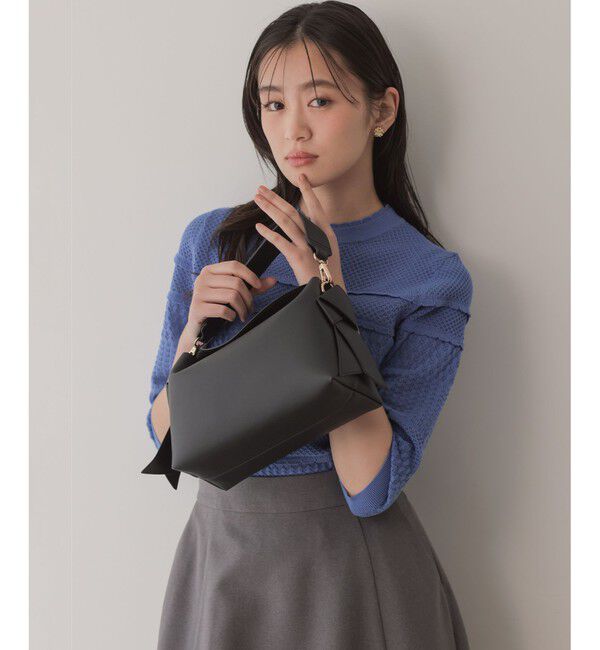 組曲「ブロードノット2WAYソフトショルダー バッグ」|ショルダー・メッセンジャー|ブラック系