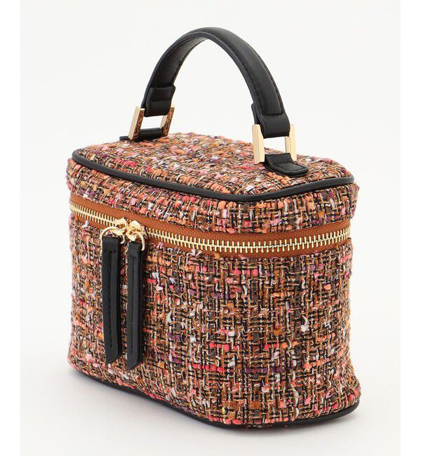 自由区「ラメノットファンシーツイードヴァニティ バッグ」|ショルダー・メッセンジャー|