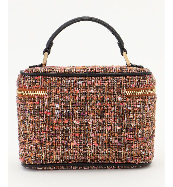 自由区「ラメノットファンシーツイードヴァニティ バッグ」|ショルダー・メッセンジャー|