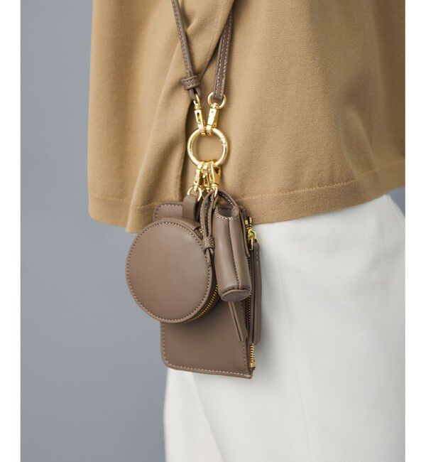 自由区「【マルチウェイ仕様】ガジェット ポシェット」|ショルダー・メッセンジャー|グレージュ