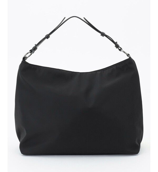 自由区「【2WAY仕様】ワンショルダープレーン バッグ」|ショルダー・メッセンジャー|ブラック