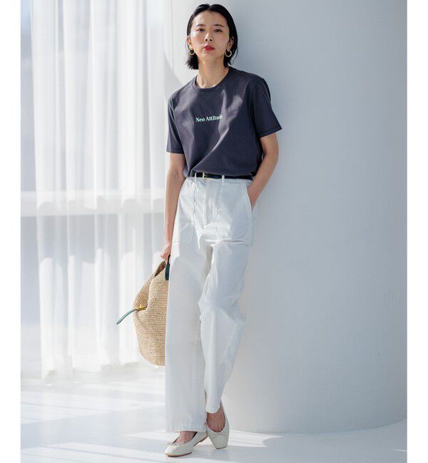 23区「【洗える】Neo Attitude ロゴTシャツ」|Tシャツ・カットソー|