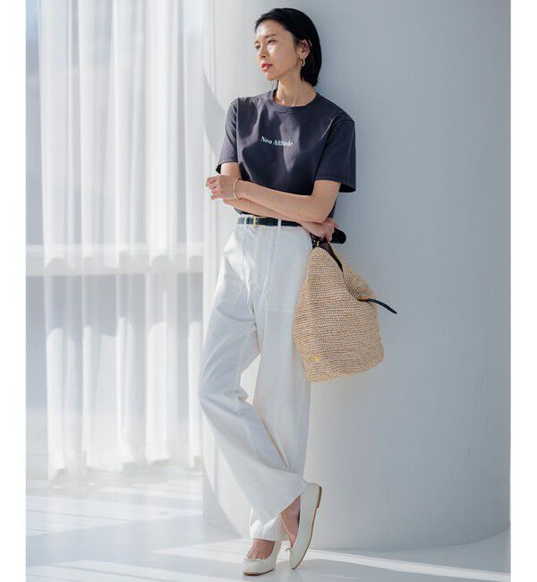 23区「【洗える】Neo Attitude ロゴTシャツ」|Tシャツ・カットソー|