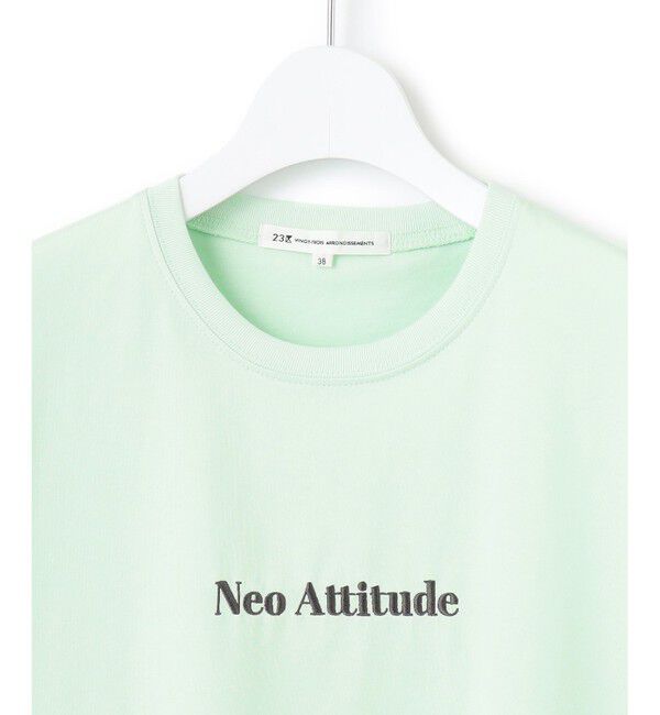 23区「【洗える】Neo Attitude ロゴTシャツ」|Tシャツ・カットソー|