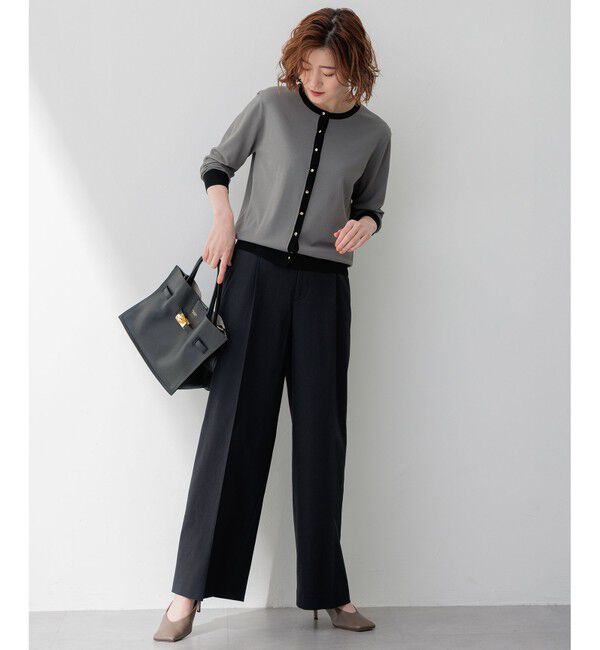 23区「【VERY5月号掲載/洗える】レーヨンポリエステルストレッチ カーディガン」|ニット・セーター|