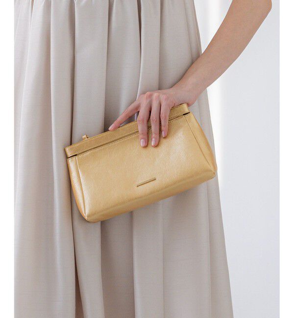 23区「【APPLAUDIR】クラッチバッグ」|ショルダー・メッセンジャー|ゴールド系
