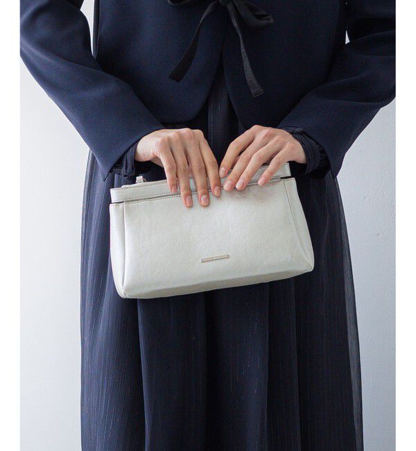 23区「【APPLAUDIR】クラッチバッグ」|ショルダー・メッセンジャー|シルバー系