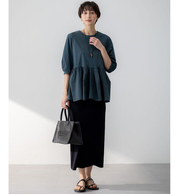 23区「【WEB&一部店舗限定/洗える】レーヨンポリエステルストレッチ タイト スカート」|スカート|