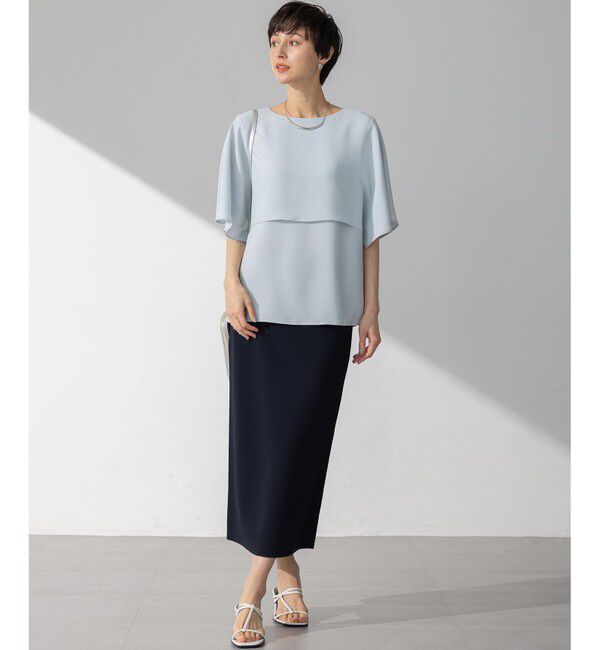 23区「【WEB&一部店舗限定/洗える】レーヨンポリエステルストレッチ タイト スカート」|スカート|