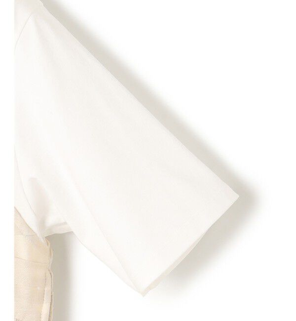 23区「【WEB&一部店舗限定カラーあり】オーガンジービスチェコンビ カットソー」|Tシャツ・カットソー|