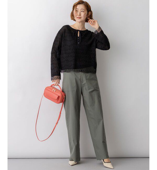 23区「フラップポケット2WAY ショルダーバッグ」|ショルダー・メッセンジャー|