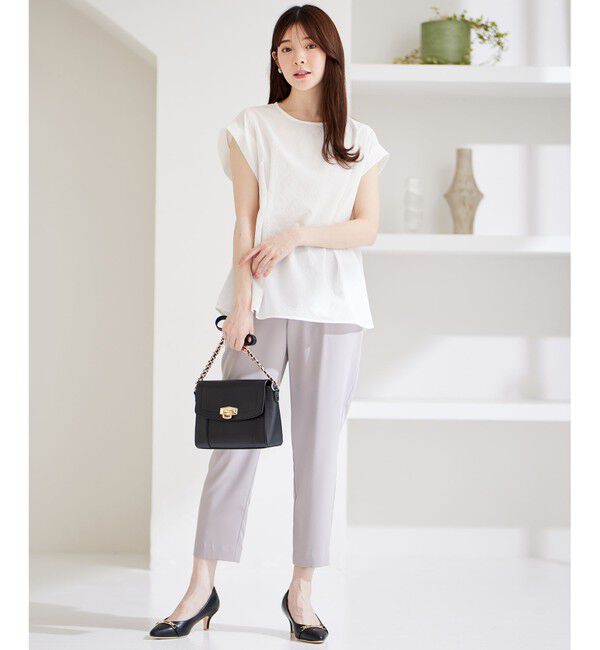 ANY SIS「【接触冷感・UVカット・吸水速乾】サラキレイ テーパード パンツ」|その他|